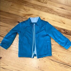 Blue Zip-Up Jacket